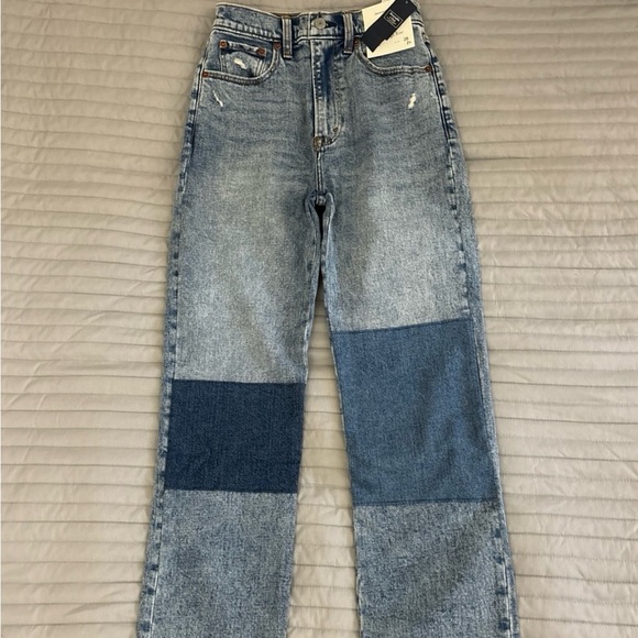 A&F patchwork jeans - Picture 2 of 2